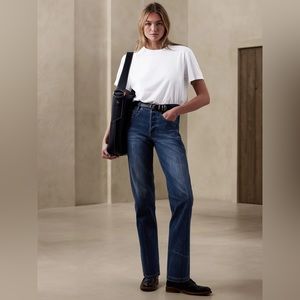NWT Banana Republic The Ranger Straight Jean